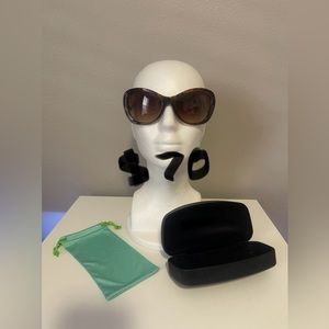 Dolce and Gabbana, one size, brown and tan.